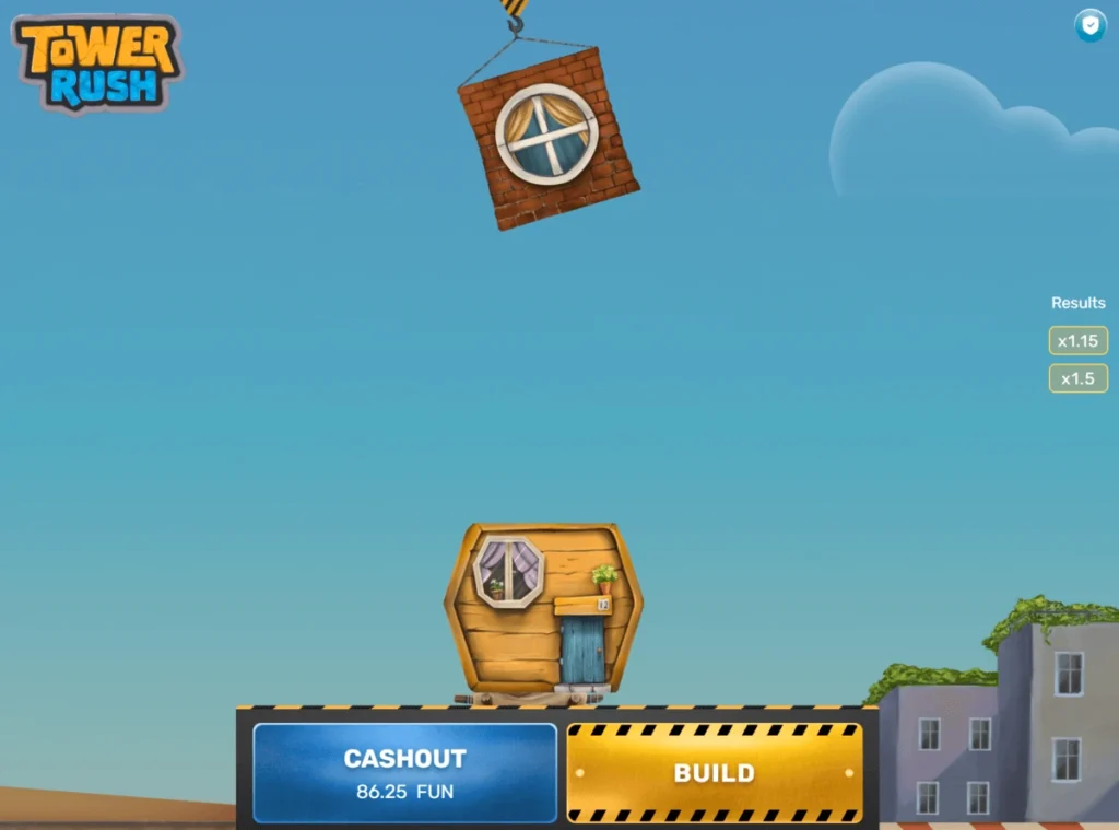 Tower Rush – náhľad crash hry so stavbou poschodí